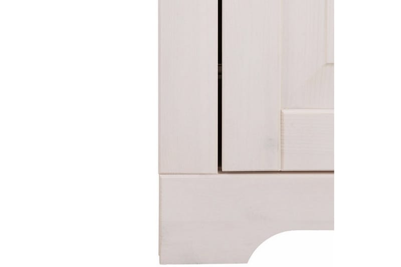 Vitrine Lisa Hvit/Honning - Hvit/Honning - Møbler - Bord - Avlastningsbord & sidobord