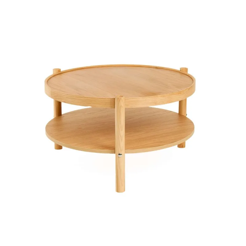 Vornel Sofabord 80 cm - Natur - Møbler - Bord - Sofabord & salongbord