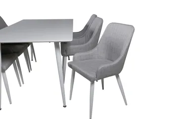 Ypas Spisegruppe 180 cm + 6 Ridones Spisestoler - Møbler - Bord - Spisegruppe