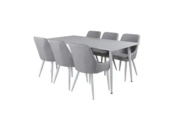 Ypas Spisegruppe 180 cm + 6 Ridones Spisestoler - Møbler - Bord - Spisegruppe