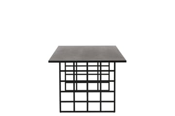 Ystad Spisebord 100 cm - Svart - Møbler - Bord - Spisebord & kjøkkenbord