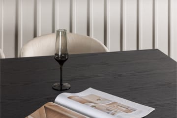 Ystad Spisegruppe 220 cm Rektangulær med 6 Berit Stoler - Beige - Møbler - Bord - Spisegruppe