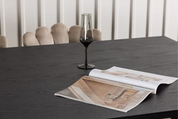 Ystad Spisegruppe 220 cm Rektangulær med 6 Limhamn Stoler - Beige - Møbler - Bord - Spisegruppe