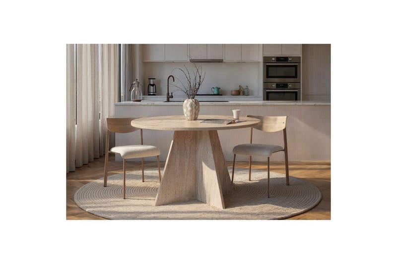 Zalen Spisebord 120 cm - Beige - Møbler - Bord - Spisebord & kjøkkenbord