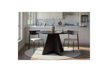 Zalen Spisebord 120 cm - Svart - Møbler - Bord - Spisebord & kjøkkenbord