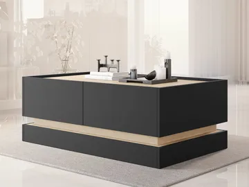 Zelric Sofabord 97 cm - Svart - Møbler - Bord - Sofabord & salongbord