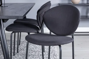 Zenazmi spisebord 195 cm med 6 stk. Moncoll spisestoler - Møbler - Bord - Spisegruppe
