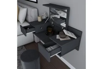 Zenn Sminkebord 100 cm - Antrasitt - Møbler - Bord - Sminkebord & toalettbord