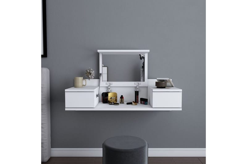 Zenn Sminkebord 100 cm - Hvit - Møbler - Bord - Sminkebord & toalettbord