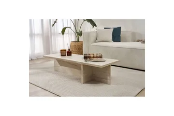 Zephral Sofabord 120 cm - Beige - Møbler - Bord - Sofabord & salongbord