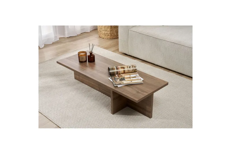 Zephral Sofabord 120 cm - Brun - Møbler - Bord - Sofabord & salongbord