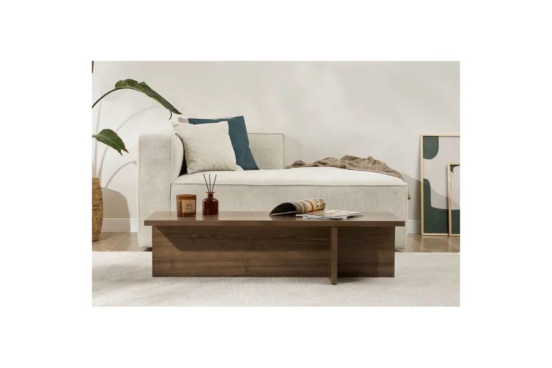 Zephral Sofabord 120 cm - Brun - Møbler - Bord - Sofabord & salongbord