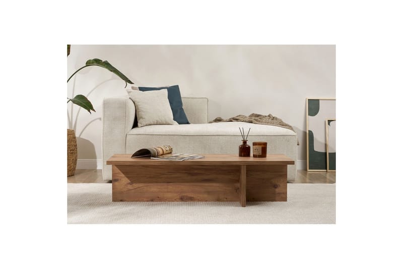 Zephral Sofabord 120 cm - Natur - Møbler - Bord - Sofabord & salongbord