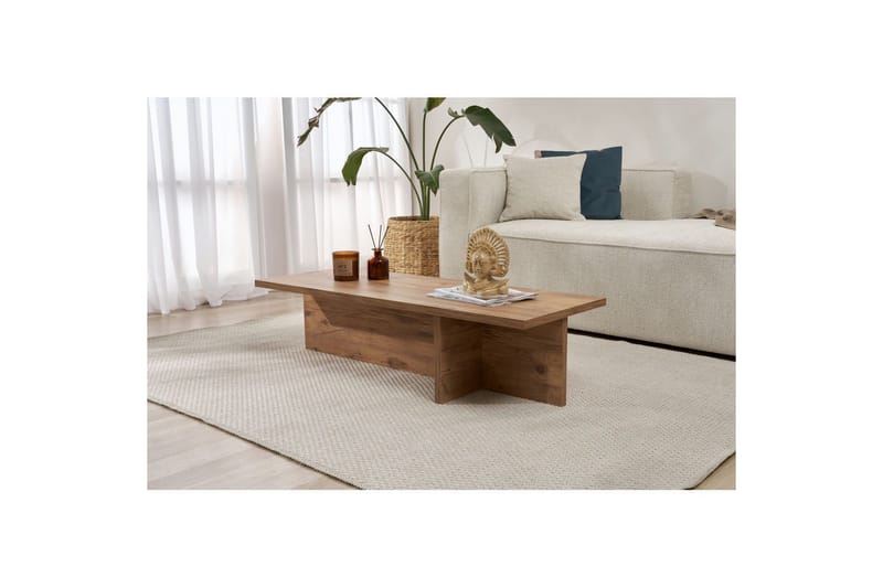 Zephral Sofabord 120 cm - Natur - Møbler - Bord - Sofabord & salongbord