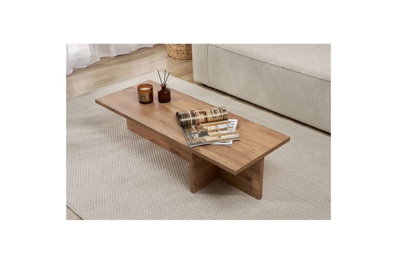 Zephral Sofabord 120 cm - Natur - Møbler - Bord - Sofabord & salongbord