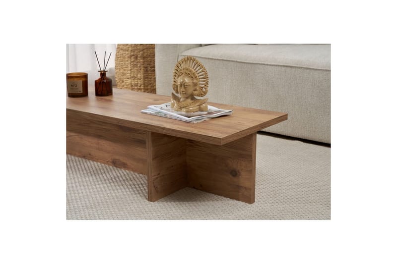 Zephral Sofabord 120 cm - Natur - Møbler - Bord - Sofabord & salongbord
