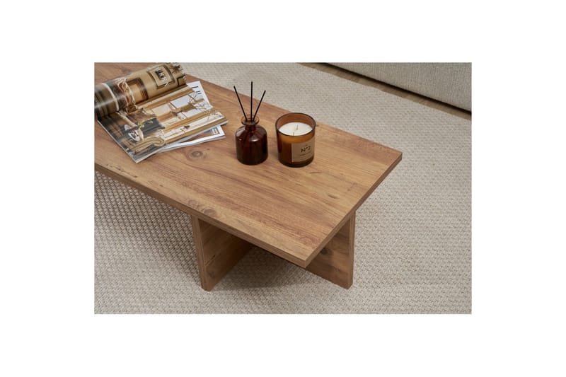 Zephral Sofabord 120 cm - Natur - Møbler - Bord - Sofabord & salongbord