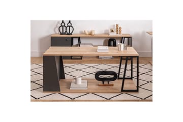 Zeric Stuebord 120 cm - Blå/Sort - Møbler - Bord - Sofabord & salongbord