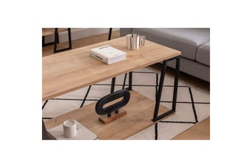 Zeric Stuebord 120 cm - Blå/Sort - Møbler - Bord - Sofabord & salongbord