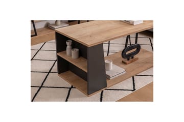 Zeric Stuebord 120 cm - Blå/Sort - Møbler - Bord - Sofabord & salongbord