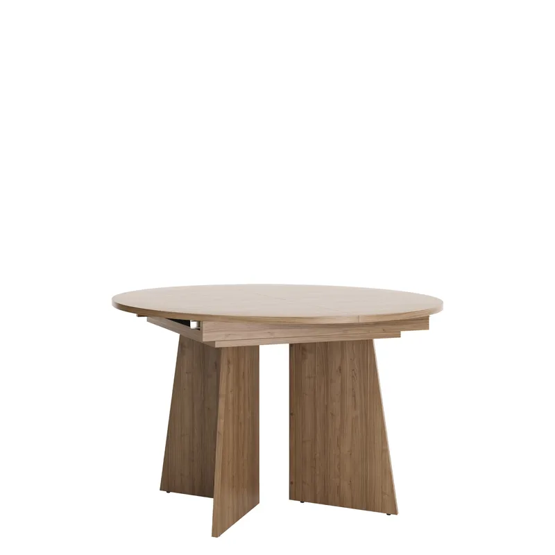 Zeyrin Spisebord 120 cm Rundt, Brun
