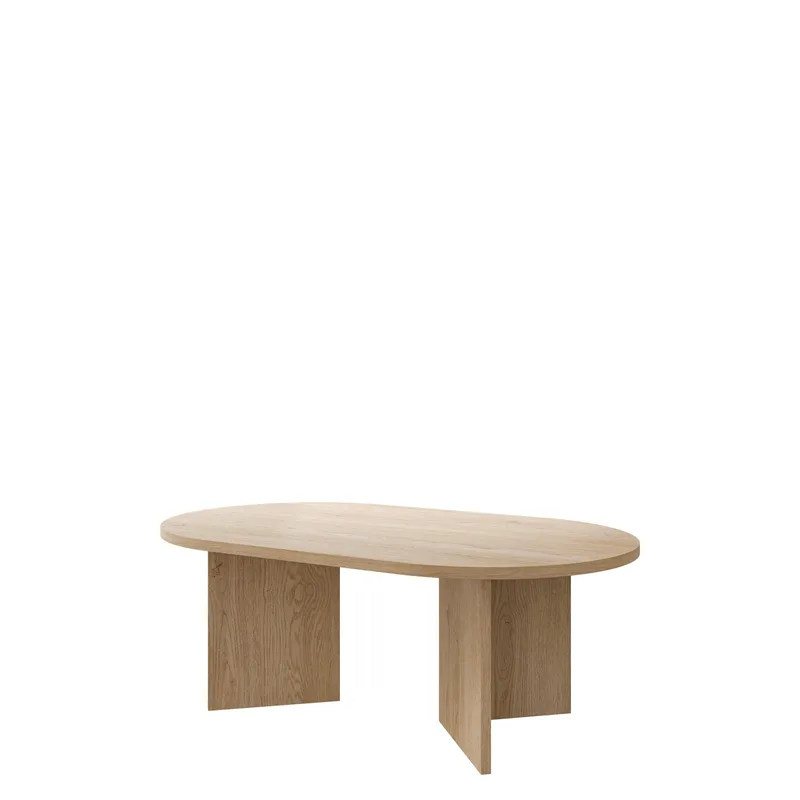 Zyleron Sofabord 110 cm, Lysebrun