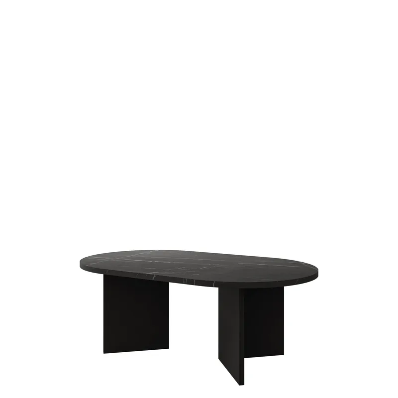 Zyleron Sofabord 110 cm, Svart