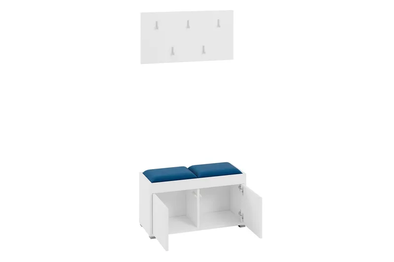 Agawal Hallmöbelset - Brun - Møbler - Gangmøbler - Møbelsett til gang & entre