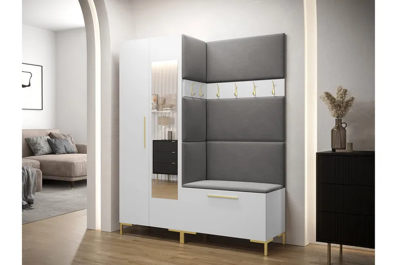 Ahsamin Entrémøbelsett - Møbler - Gangmøbler - Møbelsett til gang & entre