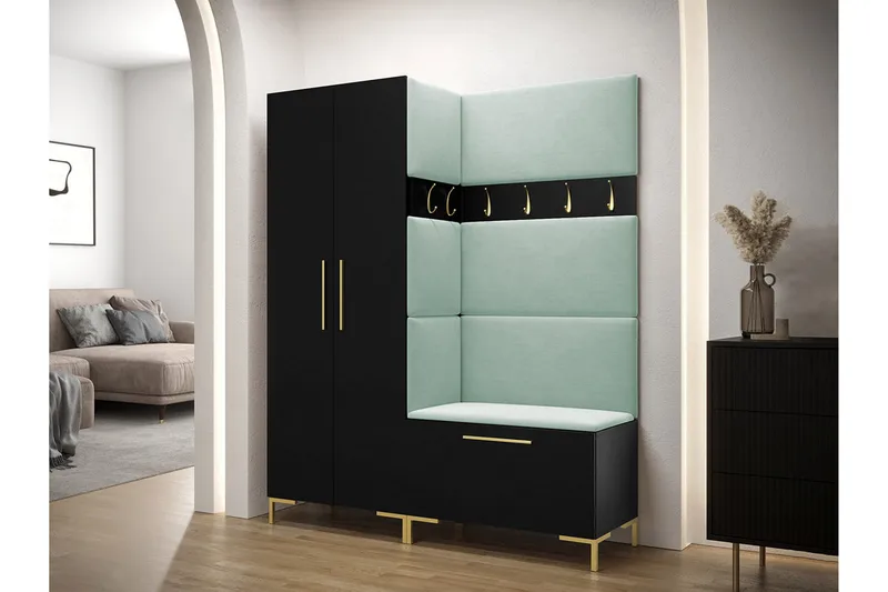 Ahsamin Entrémøbelsett - Møbler - Gangmøbler - Møbelsett til gang & entre