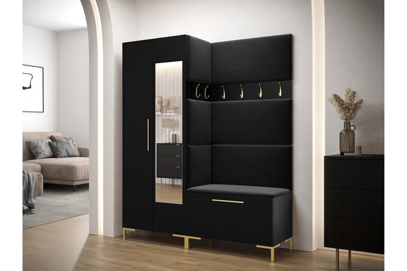 Ahsamin Entrémøbelsett - Møbler - Gangmøbler - Møbelsett til gang & entre