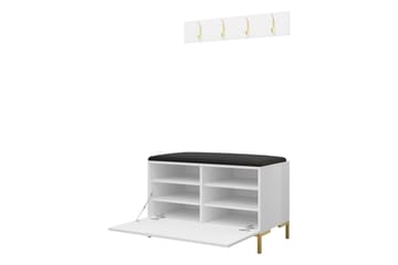 Ahsamin Hall Møbelsett - Beige/Grå - Møbler - Gangmøbler - Møbelsett til gang & entre
