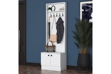 Alvric Entrémøbelsett - Hvit - Møbler - Gangmøbler - Møbelsett til gang & entre