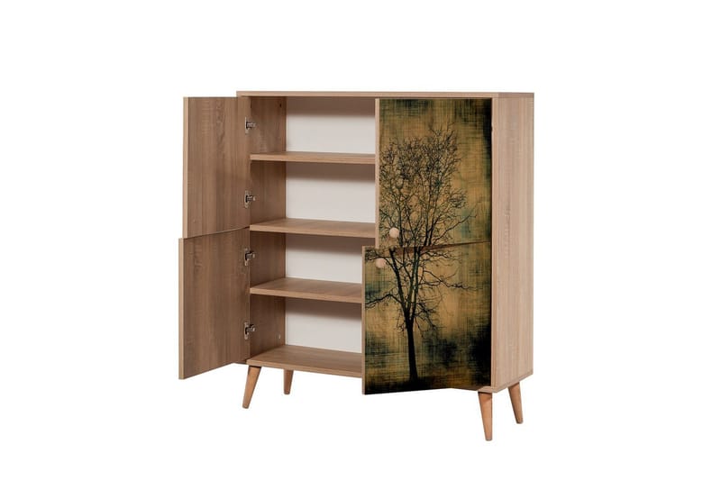 Anaya Entrémøbelsett - Grønn - Møbler - Gangmøbler - Møbelsett til gang & entre