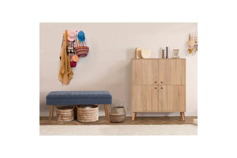 Anaya Entrémøbelsett - Mørkeblå - Møbler - Gangmøbler - Møbelsett til gang & entre