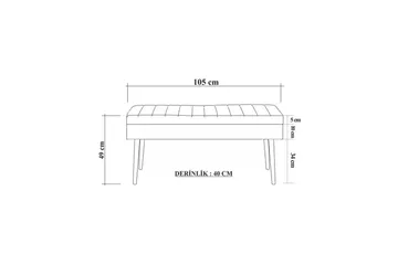 Anaya Entrémøbelsett - Stein - Oppbevaring - Skap - Oppbevaringsskap