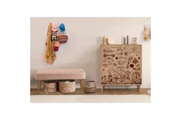 Anaya Entrémøbelsett - Stein - Oppbevaring - Skap - Oppbevaringsskap