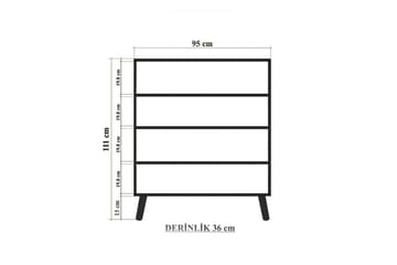 Anaya Entrémøbelsett - Oppbevaring - Skooppbevaring - Skobenk & skohylle med benk