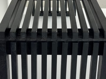 Belora benk 120 cm i massivt tre - Dypsvart - Møbler - Gangmøbler - Gangbenk