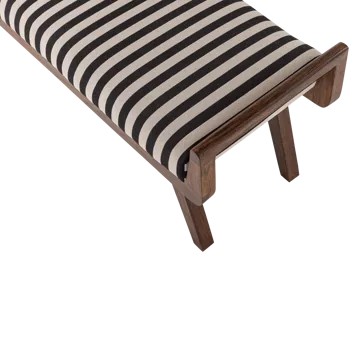 Benk Valo 157 cm - Svart/Hvit - Møbler - Gangmøbler - Gangbenk