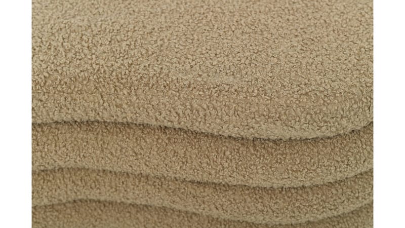 Benk Valvik med Organisk Form - Beige - Møbler - Gangmøbler - Gangbenk