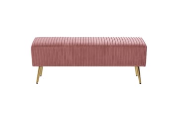 Benken Paterson Rosa/Gull - Rosa/Gull - Møbler - Gangmøbler - Gangbenk