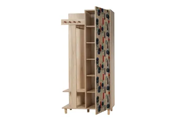 Brokind Klesskap 90 cm - Brun - Møbler - Gangmøbler - Møbelsett til gang & entre