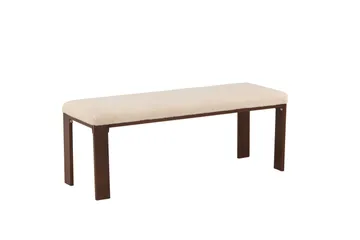 Chester Benk 40 cm - Hvit - Møbler - Gangmøbler - Gangbenk