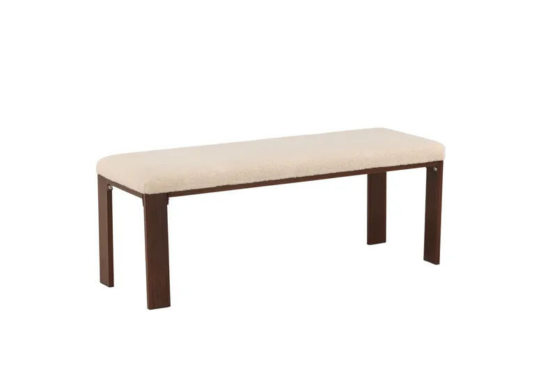 Chester Benk 40 cm - Hvit - Møbler - Gangmøbler - Gangbenk