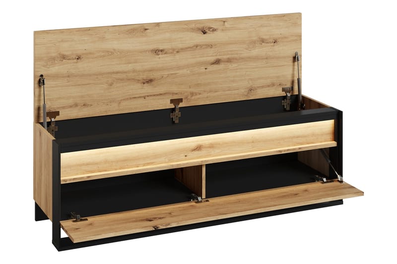 Dorana Hall Møbelsett - Brun/Beige - Møbler - Gangmøbler - Møbelsett til gang & entre