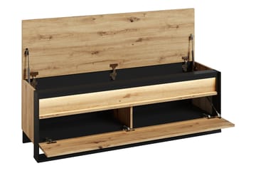 Dorana Hall Møbelsett - Brun/Beige - Møbler - Gangmøbler - Møbelsett til gang & entre