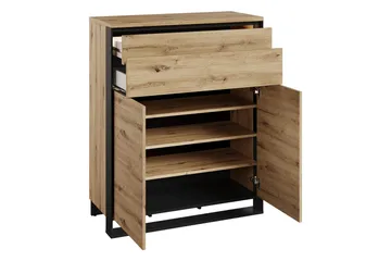 Dorana Hall Møbelsett - Brun/Sort - Møbler - Gangmøbler - Møbelsett til gang & entre