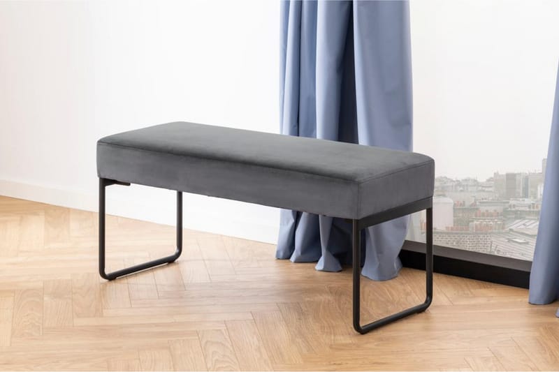 Fairborn Benk 38 cm - Grå - Møbler - Gangmøbler - Gangbenk