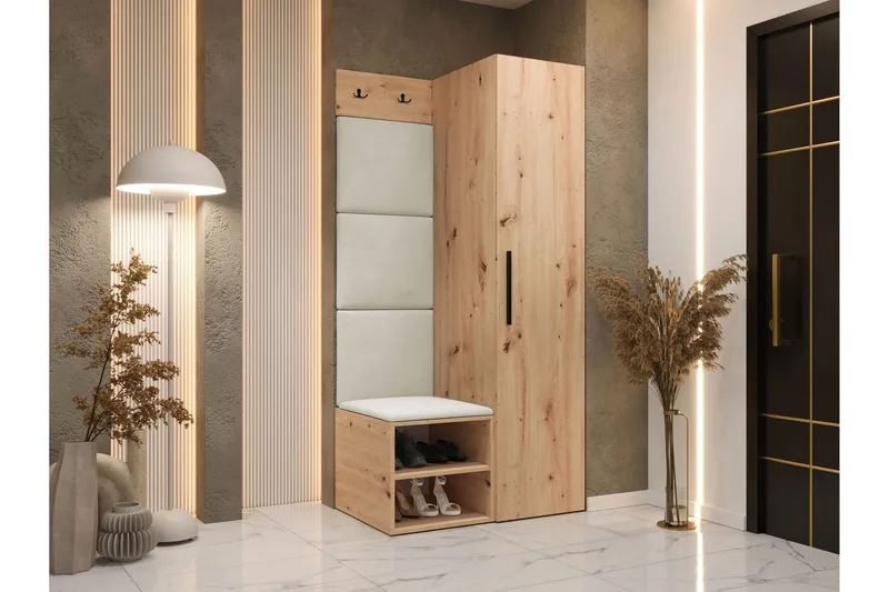 Farosa Hall Møbelsett - Beige - Møbler - Gangmøbler - Møbelsett til gang & entre